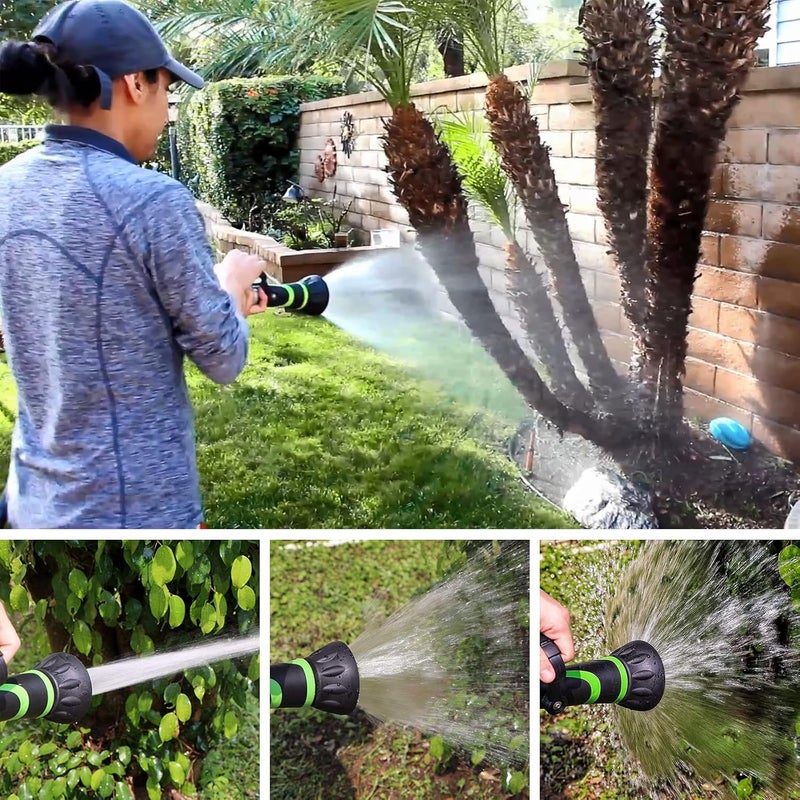 GREEN MOUNT GSFNG98 Garden Hose Nozzle, Fireman's Hose Heavy Duty Nozzle, Premium Constructed Sprayer with Ergonomic Handle for Arthritis - Image 2